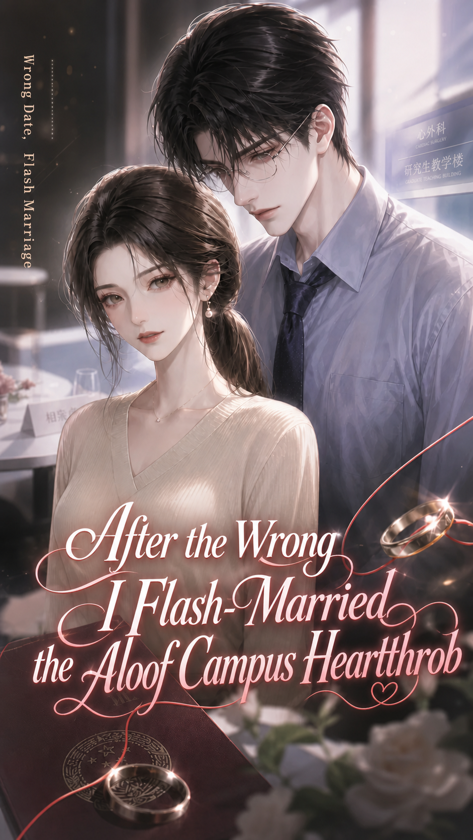 After the wrong flash-marriage, I aloof campus heartthrob